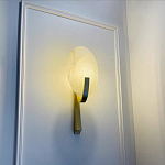 Бра с мраморным рассеивателем овальной формы Torch варинант исполнения - 6 | Loft Concept в Екатеринбурге