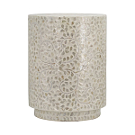 Приставной столик с рисунком из раковин устриц Bone Inlay варинант исполнения - 2 | Loft Concept в Екатеринбурге