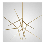 Люстра FLASK Gold варинант исполнения - 1 | Loft Concept в Екатеринбурге