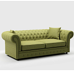 Мебельная ткань Шенилл светло-зеленый цвет 142 см T4-51 варинант исполнения - 4 | Loft Concept в Екатеринбурге