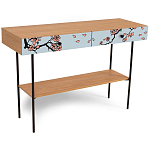 Консоль с принтом на ящиках Elise Console Table варинант исполнения - 5 | Loft Concept в Екатеринбурге