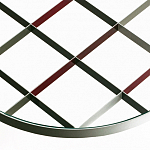 Дизайнерский круглый кофейный стол со стеклянной столешницей Gio Ponti D.555.1 Coffee Table варинант исполнения - 4 | Loft Concept в Екатеринбурге