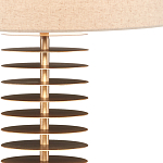 Настольная лампа с корпусом из металлических дисков Skyscraper варинант исполнения - 1 | Loft Concept в Екатеринбурге