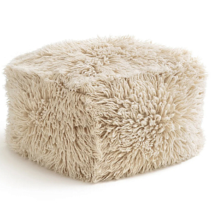 Пуф из шерсти Berthe Fluffy Pouf
