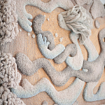 Тканый вручную монументальный настенный гобелен Soft Inception варинант исполнения - 2 | Loft Concept в Екатеринбурге