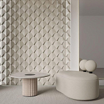 Гипсовая 3D Панель DRAGON SCALE - B варинант исполнения - 1 | Loft Concept в Екатеринбурге