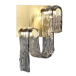 Бра волнистой формы из фактурного стекла Wave варинант исполнения - 2 | Loft Concept в Екатеринбурге