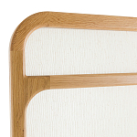 Ширма из массива дуба и ткани Arcuri Screen варинант исполнения - 4 | Loft Concept в Екатеринбурге