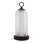 Настольная лампа с прозрачным факутрным стеклянным плафоном Sonora варинант исполнения - 2 | Loft Concept в Екатеринбурге