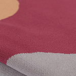 Плед из хлопка с абстрактным принтом Elysian Flow Ember варинант исполнения - 4 | Loft Concept в Екатеринбурге