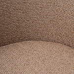 Кресло вращающееся черно-золотая рогожка Julia Armchair Golden Belt варинант исполнения - 4 | Loft Concept в Екатеринбурге