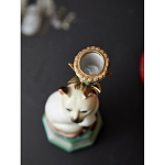 Подсвечник в виде кошки из фарфора с бронзовыми элементами Paradise Cat варинант исполнения - 6 | Loft Concept в Екатеринбурге