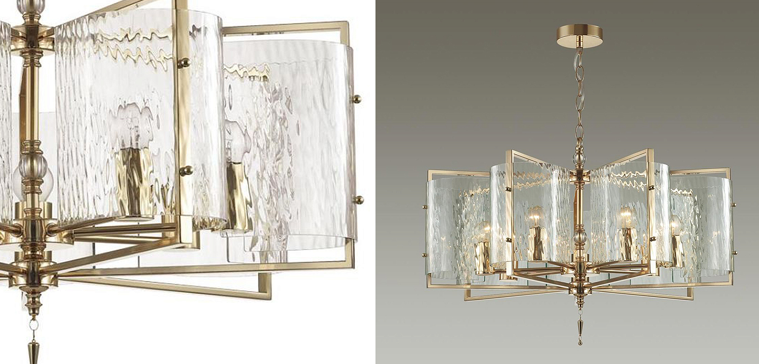 Люстра Karissa Gold Chandelier 65 Люстра Karissa Gold Chandelier 65 - Loft-Concept в Екатеринбурге