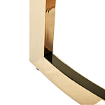 Столик журнальный золотой с темным стеклом Tastiness варинант исполнения - 2 | Loft Concept в Екатеринбурге