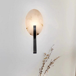 Бра с мраморным рассеивателем овальной формы Torch варинант исполнения - 3 | Loft Concept в Екатеринбурге