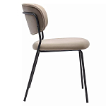 Стул Singer Chair без подлокотников светло-коричневый Велюр варинант исполнения - 1 | Loft Concept в Екатеринбурге