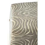 Банкетка Wakonda Gray Zebra с деревянными шариками  варинант исполнения - 4 | Loft Concept в Екатеринбурге