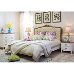 Высокий деревянный комод в стиле прованс Montmartre Provence Chest of Drawers варинант исполнения - 5 | Loft Concept в Екатеринбурге