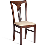 Стул деревянный с узором ручной работы Espresso варинант исполнения - 1 | Loft Concept в Екатеринбурге