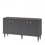 Консоль с фасадами цвета графит Antique Order Graphite варинант исполнения - 2 | Loft Concept в Екатеринбурге