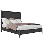 Кровать из массива бука с жёстким изголовьем Tasteful Furniture варинант исполнения - 1 | Loft Concept в Екатеринбурге