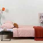 Постельное белье розового цвета с рисунком 150х200 см Blossom Essence варинант исполнения - 3 | Loft Concept в Екатеринбурге