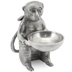 Подсвечник CANDLEHOLDER MONKEY ALLU Silver