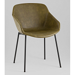 Стул Ashby экокожа зелёный варинант исполнения - 1 | Loft Concept в Екатеринбурге