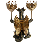 Подсвечник в виде дракона Dragon with Two Candlesticks варинант исполнения - 4 | Loft Concept в Екатеринбурге