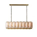 Люстра с абажуром из прямоугольных мраморных панелей Calling to Shine варинант исполнения - 6 | Loft Concept в Екатеринбурге