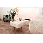 Керамический столик на деревянных ножках «Квадро» варинант исполнения - 8 | Loft Concept в Екатеринбурге