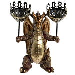 Подсвечник в виде дракона Dragon with Two Candlesticks варинант исполнения - 5 | Loft Concept в Екатеринбурге