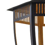 Подвесной светильник в форме фонаря чёрного цвета Black Lantern варинант исполнения - 1 | Loft Concept в Екатеринбурге