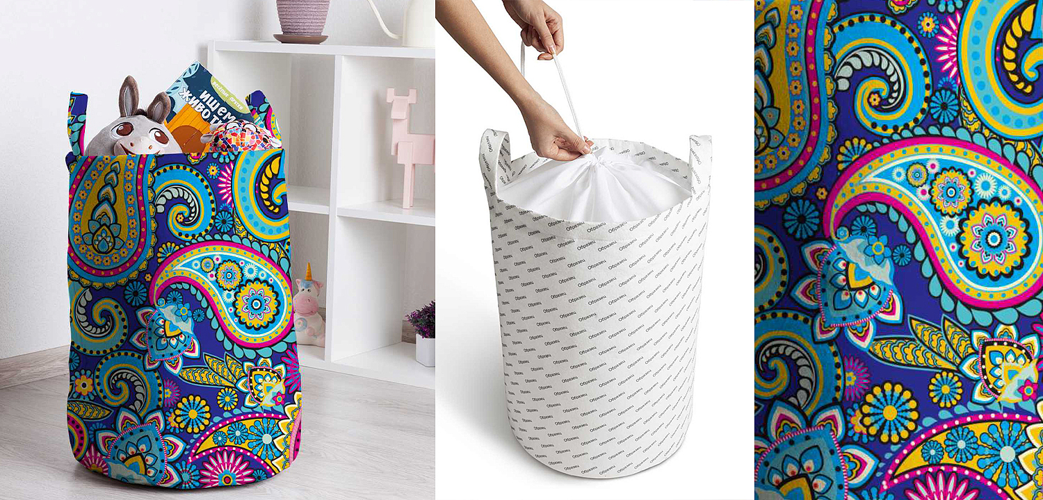 Корзина Paisley Basket Корзина Paisley Basket - Loft-Concept в Екатеринбурге