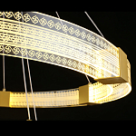 Люстра подвесная светодиодная Apolon Gold варинант исполнения - 4 | Loft Concept в Екатеринбурге