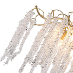 Люстра c подвесками из прозрачного хрусталя Диаметр 85 см FAIRYTREE Light варинант исполнения - 3 | Loft Concept в Екатеринбурге