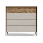 Комод 4 ящика с подсветкой на рельефном фасаде Warm Industrial варинант исполнения - 5 | Loft Concept в Екатеринбурге