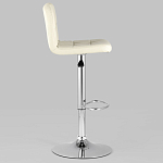 Барный стул с сиденьем молочного цвета Honory варинант исполнения - 2 | Loft Concept в Екатеринбурге