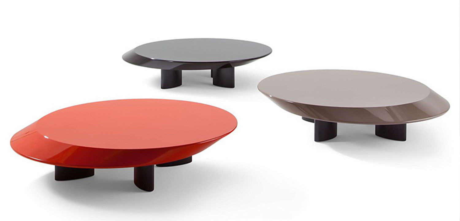 Кофейный стол Ellipse Red Glossy Coffee Table Кофейный стол Ellipse Red Glossy Coffee Table - Loft-Concept в Екатеринбурге