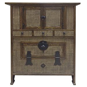 Китайский Комод из массива павловнии CHINESE BAMBOO