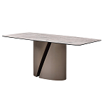 Стол обеденный керамический серый Servorios варинант исполнения - 2 | Loft Concept в Екатеринбурге