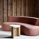 Дизайнерский журнальный стол полукруглой формы Pokun варинант исполнения - 4 | Loft Concept в Екатеринбурге