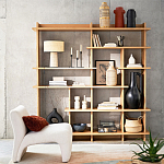 Ваза Serené Ceramic Vase Черная варинант исполнения - 8 | Loft Concept в Екатеринбурге