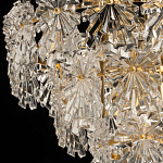 Люстра многоярусная с объемными прозрачными цветами Hanging Flowers варинант исполнения - 8 | Loft Concept в Екатеринбурге