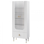 Витрина белая двухдверная с ящиком Expanses of Beauty варинант исполнения - 1 | Loft Concept в Екатеринбурге