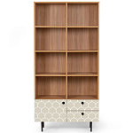 Широкий стеллаж с принтом Elise Rack варинант исполнения - 11 | Loft Concept в Екатеринбурге