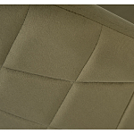 Стул велюровый хаки на золотистых металлических ножках Vendramin Chair варинант исполнения - 5 | Loft Concept в Екатеринбурге