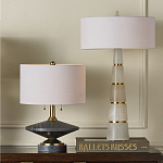 Настольная лампа с конусовидным каменным корпусом Regency варинант исполнения - 3 | Loft Concept в Екатеринбурге