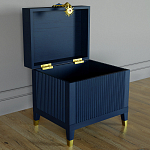 Сундук Eye Elsa Dreams Blue варинант исполнения - 2 | Loft Concept в Екатеринбурге