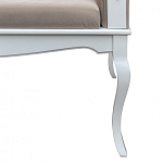 Рекомье со спинкой в стиле прованс Montmartre Provence Ottoman варинант исполнения - 5 | Loft Concept в Екатеринбурге